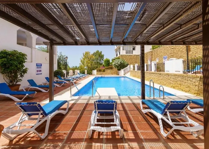 Beautiful Penthouse With Seaview In Pueblo Monteros Apartmán